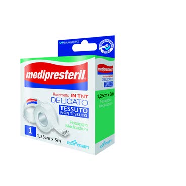 CEROTTO IN ROCCHETTO TNT MEDIPRESTERIL DELICATO M5X1,25CM - Farma Nice