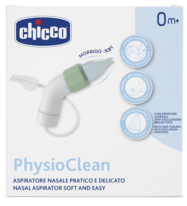 ASPIRATORE NASALE CHICCO PHYSIOCLEAN - Farma Nice