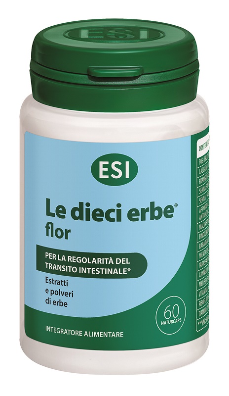 ESI LE DIECI ERBE FLOR 60 CAPSULE - Farma Nice
