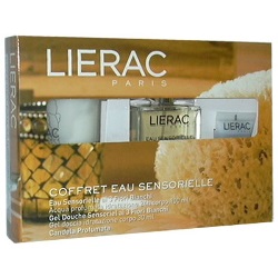 LIERAC EAU SENSORIELLE 100 ML + GEL DOUCHE SENSORIEL 30 ML + CANDELA - Farma Nice