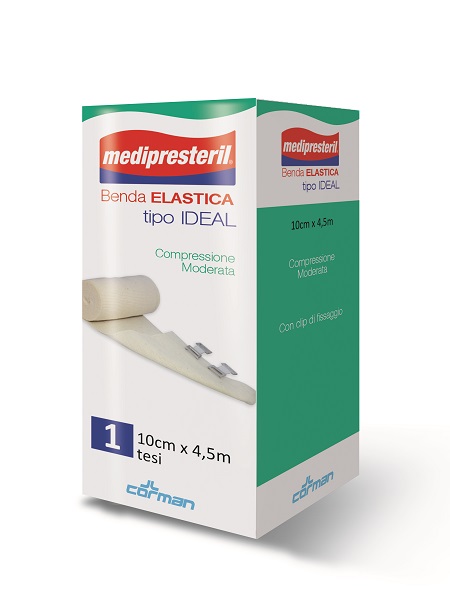 BENDA ELASTICA MEDIPRESTERIL IDEAL CM10X45MT - Farma Nice