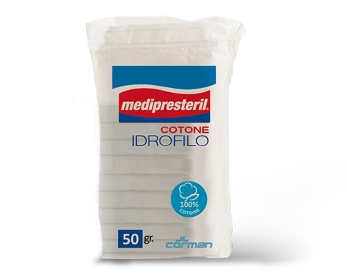 COTONE IDROFILO FU MEDIPRESTERIL 50 G - Farma Nice