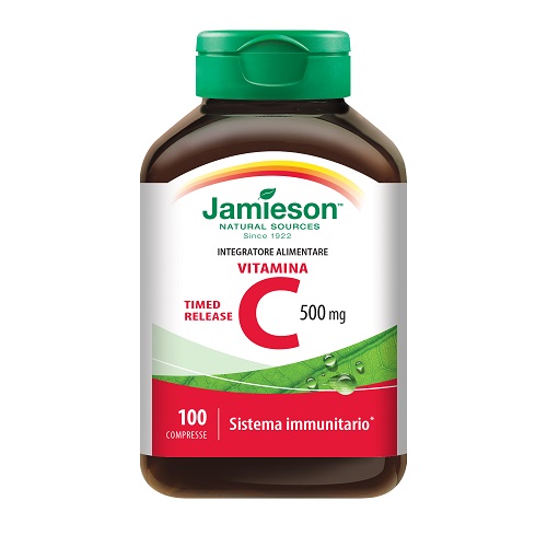VITAMINA C 500 TIMED RELEASE GUSTO ARANCIA 100 COMPRESSE MASTICABILI - Farma Nice