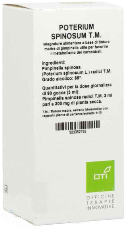 POTERIUM SPINOSUM TINTURA MADRE GOCCE 100ML - Farma Nice