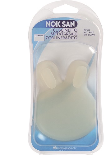 NOK SAN GEL CUSCINETTO METATARSALE CON INFRADITO S/M - Farma Nice