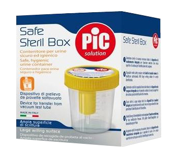 CONTENITORE PIC URINA 100 ML PRELEVAMENTO SOTTOVUOTO - Farma Nice