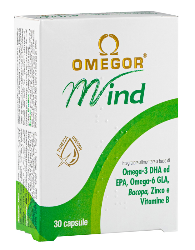 OMEGOR MIND 30 CAPSULE MOLLI - Farma Nice
