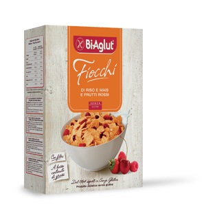 BIAGLUT CEREALI PRIMA COLAZIONE AI FRUTTI ROSSI 275 G - Farma Nice