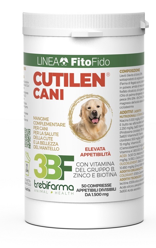 CUTILEN CANI 50 COMPRESSE BARATTOLO 75 G - Farma Nice