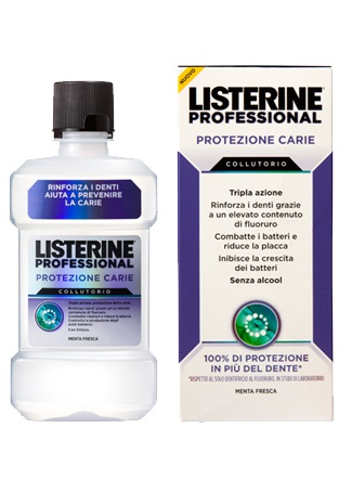 LISTERINE PROFESSIONAL PROTEZIONE CARIE 250 ML - Farma Nice
