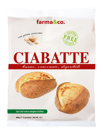 FARMA&CO CIABATTE SURGELATE 400 G - Farma Nice