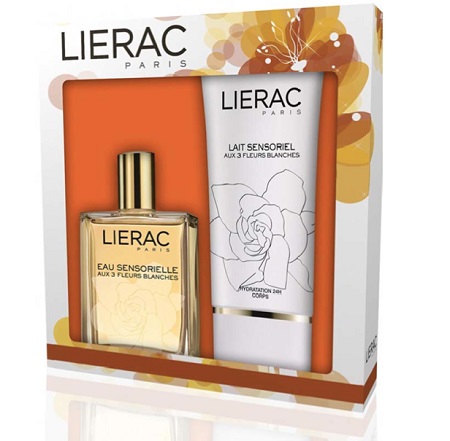 LIERAC COFANETTO DI NATALE EAU SENSORIELLE 100 ML LAIT SENSORIELLE 150 ML IN OMAGGIO - Farma Nice