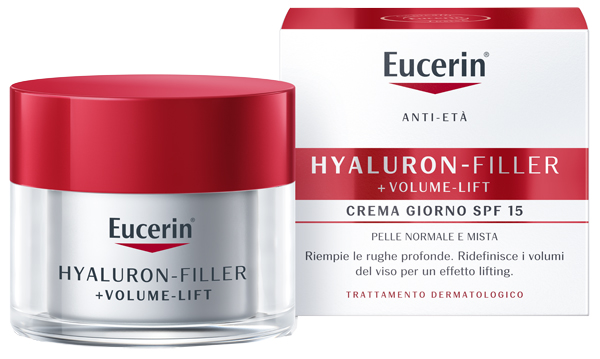 EUCERIN HYALURON FILLER VOLUME GIORNO PELLE NORMALE MISTA 50 ML - Farma Nice