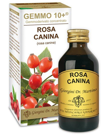 GEMMO 10+ ROSA CANINA LIQUIDO ANALCOLICO 100 ML - Farma Nice