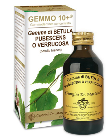 GEMMO 10+ BETULLA BIANCA 100 ML LIQUIDO ANALCOLICO - Farma Nice