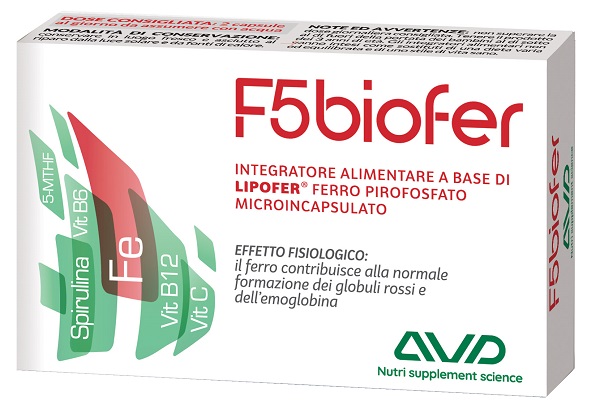 F5 BIOFER 30 CAPSULE BLISTER 14,8 G - Farma Nice