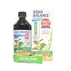 AQUA BALANCE RASSODAN DREN FORTE GUSTO T VERDE 500 ML DIETALINEA + AQUALOSS 2,8 G - Farma Nice