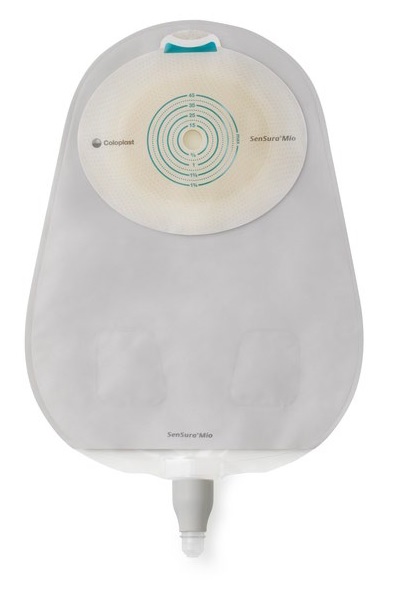 SACCA UROSTOMIA SENSURA MIO SISTEMA A UN PEZZO CON APERTURA ISPEZIONABILE MIDI OPACA 10-45 MM 30 PEZZI - Farma Nice