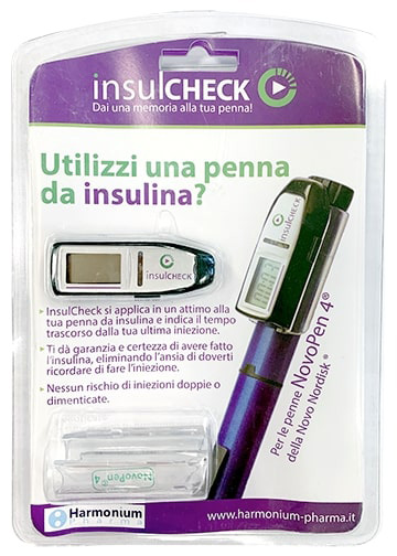 INSULCHECK NOVOPEN 4 TIMER PENNA INSULINA - Farma Nice