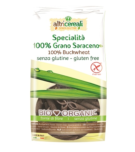 ALTRICEREALI PENNE DI GRANO SARACENO BIO 250 G - Farma Nice