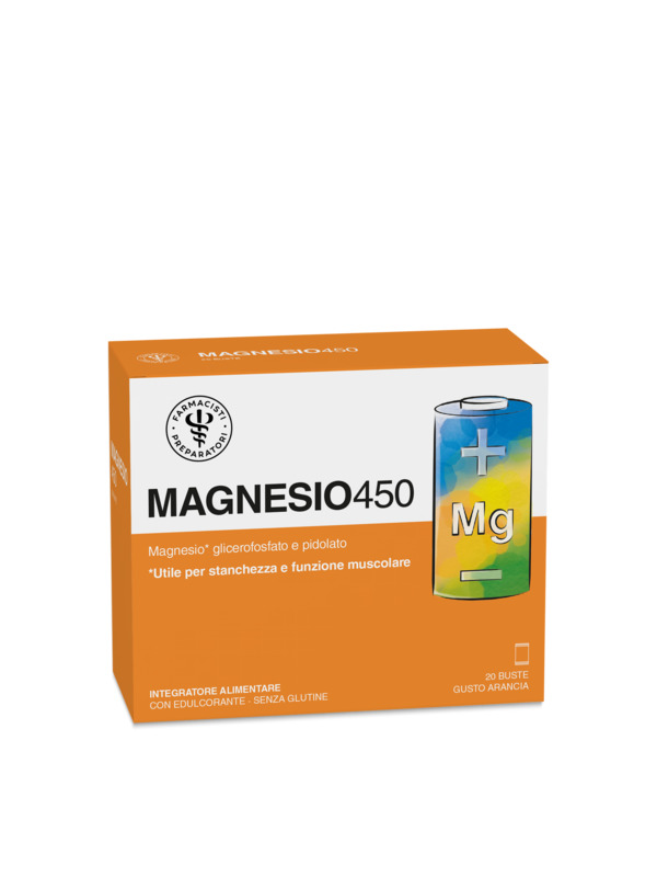 LFP MAGNESIO450 20 BUSTE CON EDULCORANTE - Farma Nice