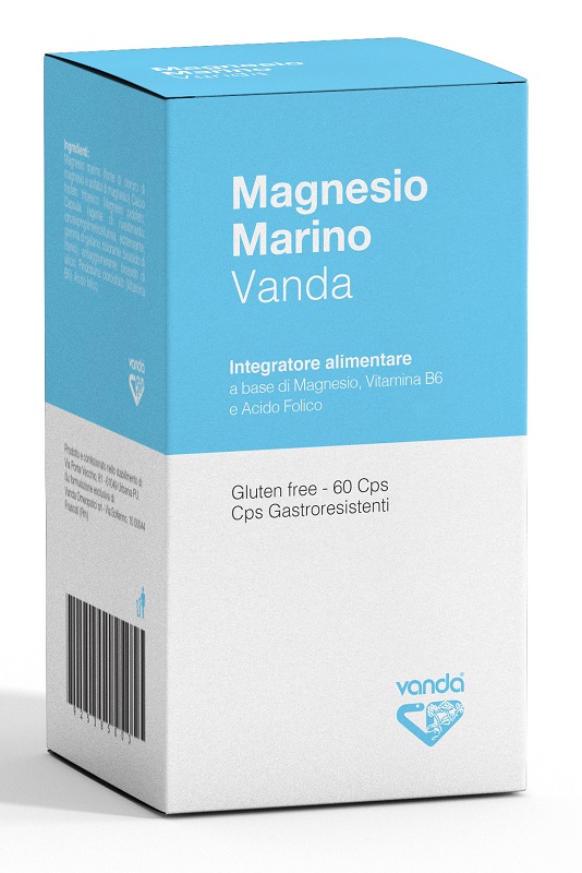 MAGNESIO MARINO VANDA 60 CAPSULE - Farma Nice