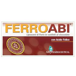 FERROABI 20 CONFETTI OROSOLUBILI AL CIOCCOLATO BLISTER 30 G - Farma Nice