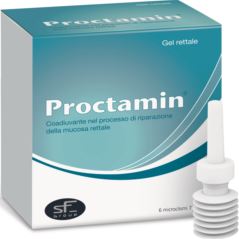 GEL RETTALE PROCTAMIN 6 MICROCLISMI DA 7 G - Farma Nice