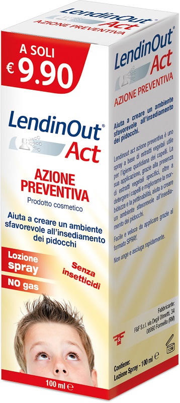 LENDINOUT ACT AZIONE PREVENTIVA SPRAY - Farma Nice