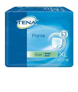 PANNOLONE PULL-UP TENA PANTS SUPER TAGLIA EXTRA LARGE 12 PEZZI - Farma Nice