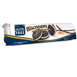 NUTRIFREE BISCREAM CON CREMA ALLA VANIGLIA 125 G - Farma Nice