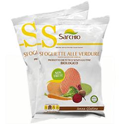 SFOGLIETTE ALLE VERDURE SENZA GLUTINE SACCHETTO 55 G - Farma Nice