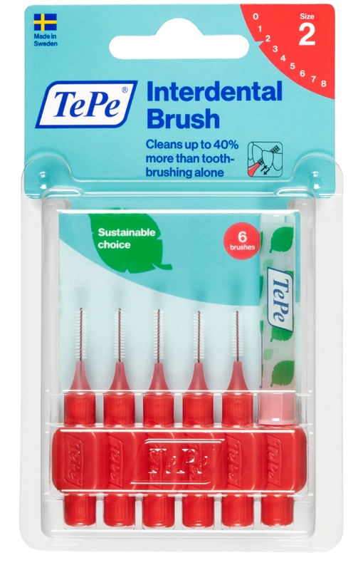 TEPE SCOVOLINO ROSSO 0,5MM 6 PEZZI - Farma Nice