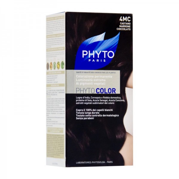 TINTURA PER CAPELLI PHYTOCOLOR 3G CASTANO CIOCCOLATO MOGANO KIT - Farma Nice
