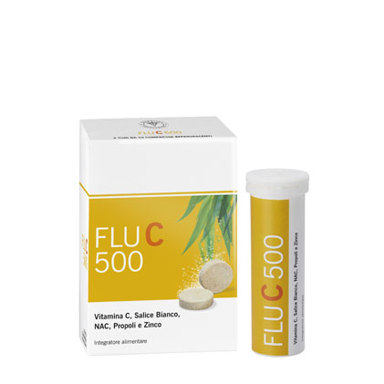 LFP FLU C 500 20 COMPRESSE EFFERVESCENTI - Farma Nice