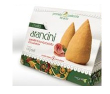 PREMIATA PASTICCERIA TRINACRIA ARANCINI PROSCIUTTO E MOZZARELLA SENZA GLUTINE 360 G - Farma Nice
