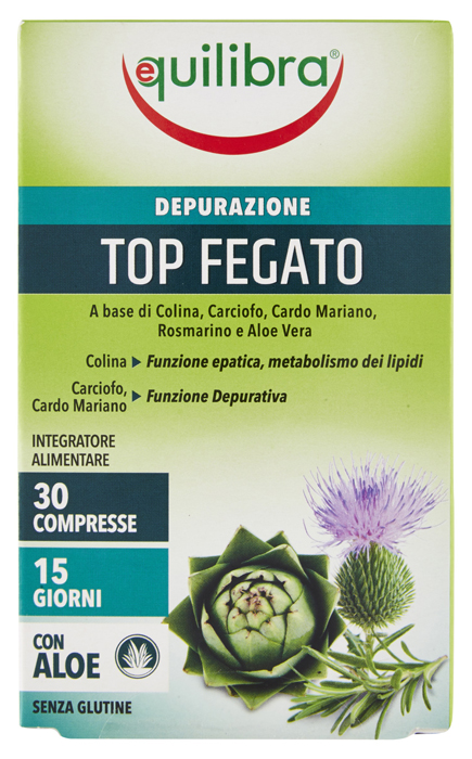 TOP FEGATO CON ALOE 30 COMPRESSE - Farma Nice