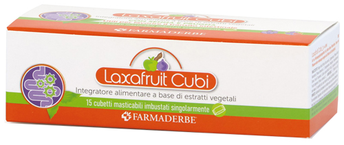 LAXAFRUIT 15 CUBETTI MASTICABILI 150 G - Farma Nice