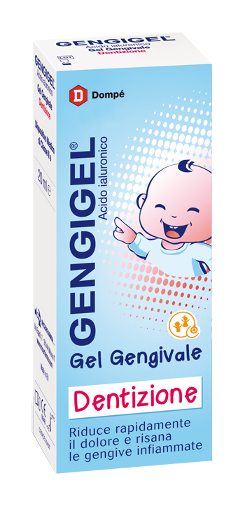 GENGIGEL GEL DENTIZIONE ACIDO IALURONICO 20 ML - Farma Nice