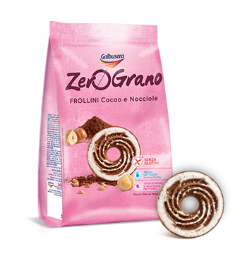 ZEROGRANO FROLLINO CACAO E NOCCIOLE 300 G - Farma Nice