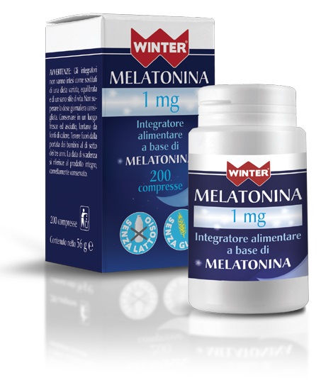 WINTER MELATONINA 1 MG 200 COMPRESSE - Farma Nice