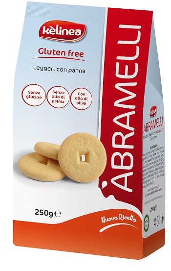KELINEA ABRAMELLI BISCOTTI CON PANNA SENZA GLUTINE 250 G - Farma Nice