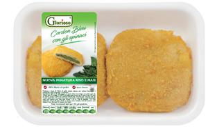 GLORIOSO CORDON BLEU FILETTI DI POLLO CON SPINACI FRESCHI COTTI 300 G - Farma Nice