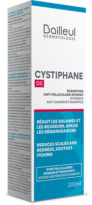 CYSTIPHANE DS SHAMPOO ANTIFORFORA INTENSIVO 200 ML - Farma Nice