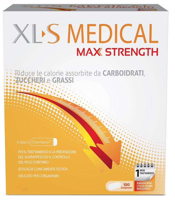 XLS MEDICAL MAX STRENGTH 120 COMPRESSE - Farma Nice