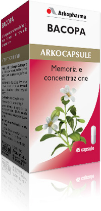 ARKO CAPSULE BACOPA 45 CAPSULE VEG - Farma Nice