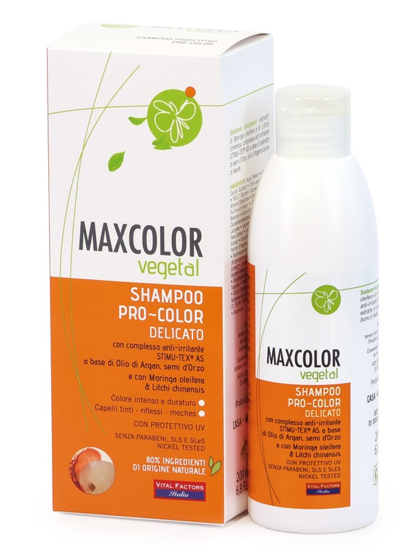 MAXCOLOR VEGETAL SHAMPOO PROTETTIVO PROCOLOR 200 ML - Farma Nice