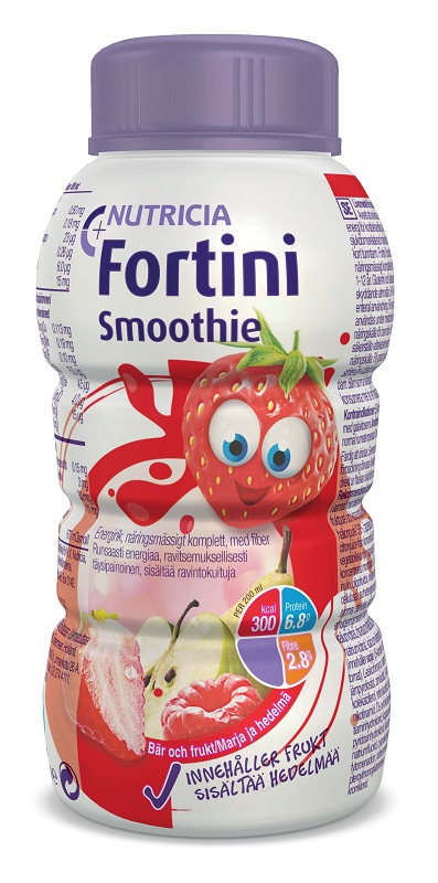 FORTINI SMOOTHIE MULTI FIBRE GUSTO FRUTTI ROSSI 200 ML - Farma Nice