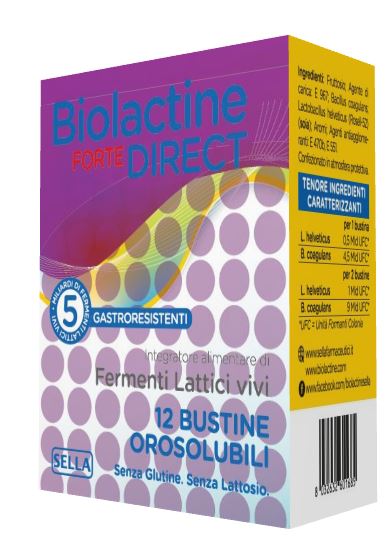 BIOLACTINE FORTE DIRECT 12 BUSTINE - Farma Nice