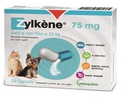 ZYLKENE CANI E GATTI FINO A 10KG 20 CAPSULE 75 MG - Farma Nice